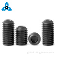 Hexagon Socket Set Screws Cup Point DIN916 Hexagon Socket Set Screws With Cup Poin Supplier